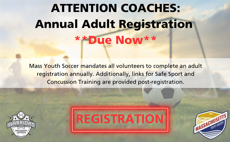 24/25 Adult Registration Due Now